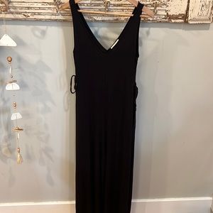 Anthropologie wide leg knit jumpsuit size S